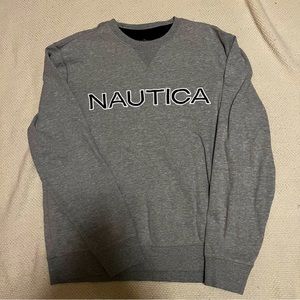 Heather Grey Nautica Crewneck